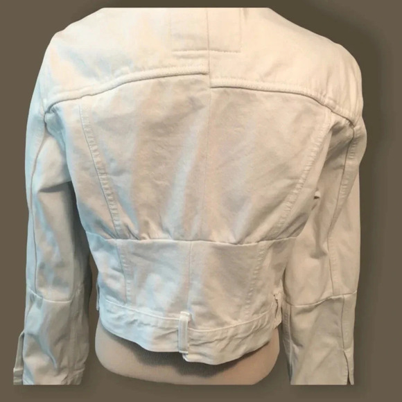 VETEMENTS x LEVIS RE-WORKED CROPPED DENIM JACKET XS *RARE* - Picture 6 of 16